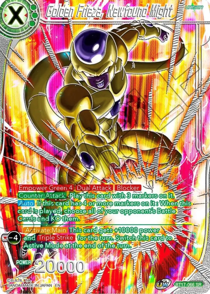 Golden Frieza, Newfound Might (BT17-066) [Collector's Selection Vol. 3