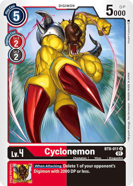 Cyclonemon [BT8-011] [New Awakening]