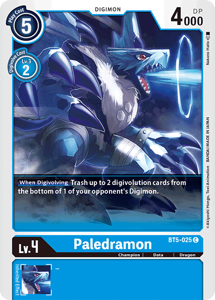 PaleDramon [BT5-025] [Battle of Omni]