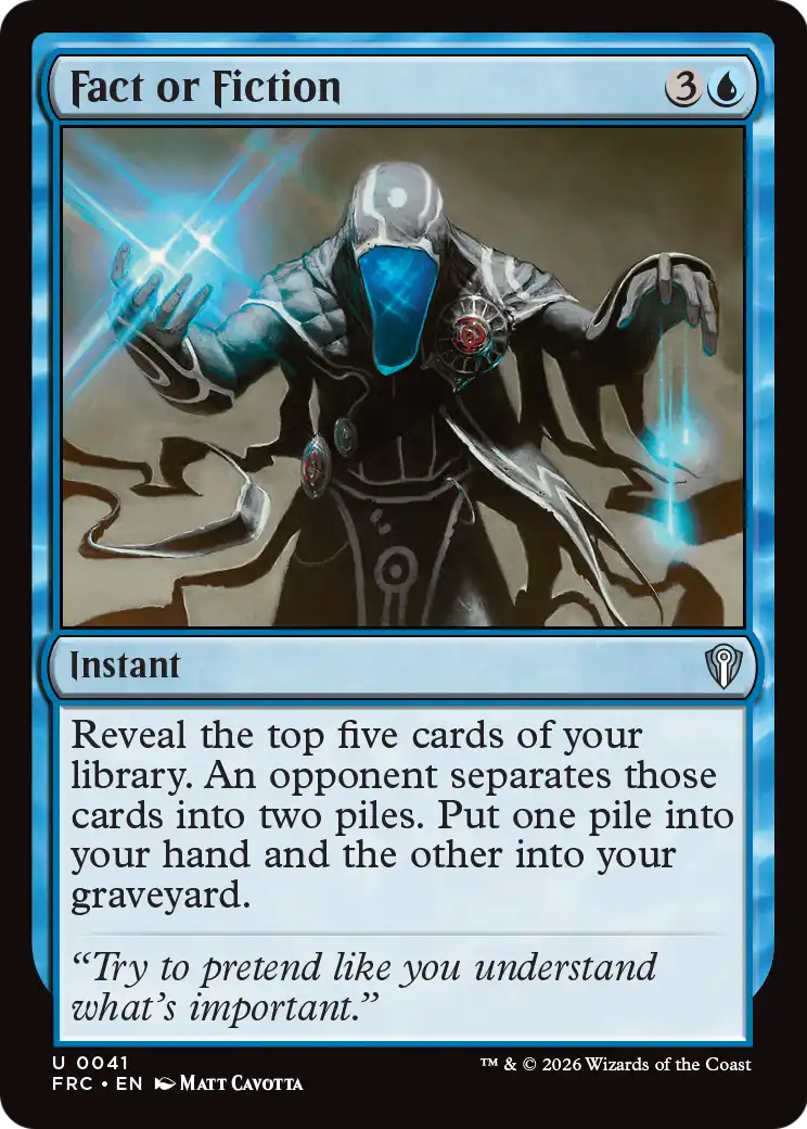 Fact or Fiction [Reality Fracture Commander]