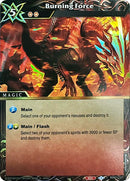 Burning Force (Box Topper) (BSS01-121) [Battle Spirits Saga Promo Cards]
