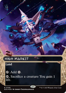 High Market (0108) (Borderless) (Galaxy Foil) [Edge of Eternities: Stellar Sights]