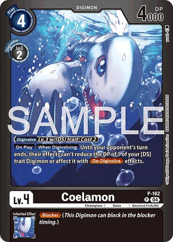 Coelamon [P-162] (Limited Card Pack -Billion Bullet-) [Limited Card Pack -Billion Bullet-]
