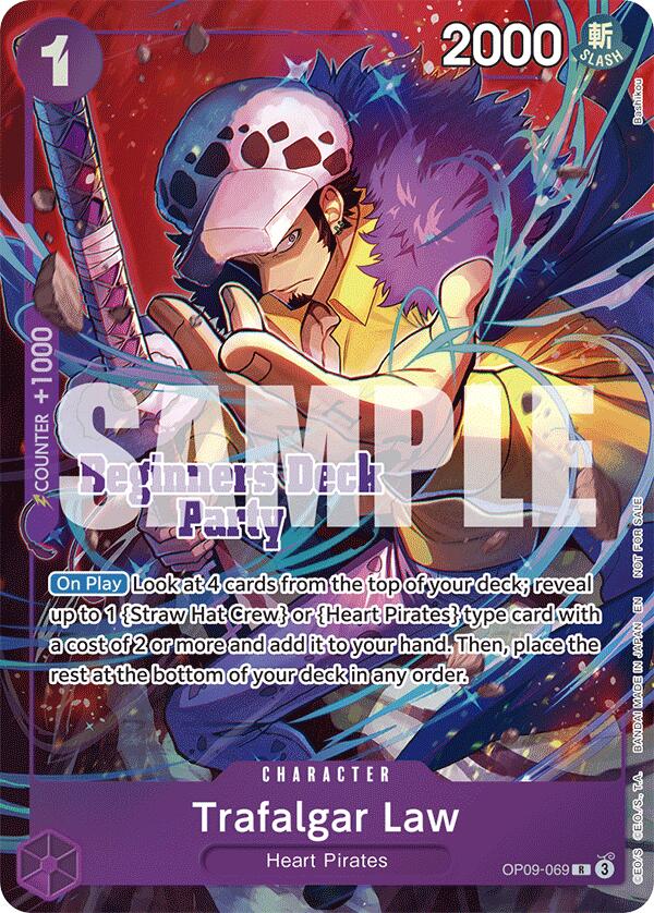 Trafalgar Law (ST-23 - ST-28 Beginners Deck Party) [Winner] [One Piece Promotion Cards]