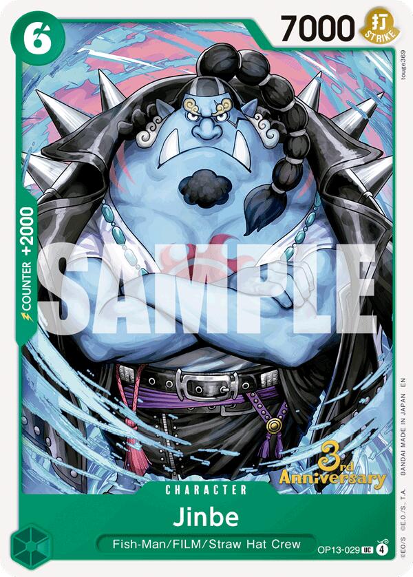 Jinbe [Carrying On His Will: 3rd Anniversary Tournament Cards]