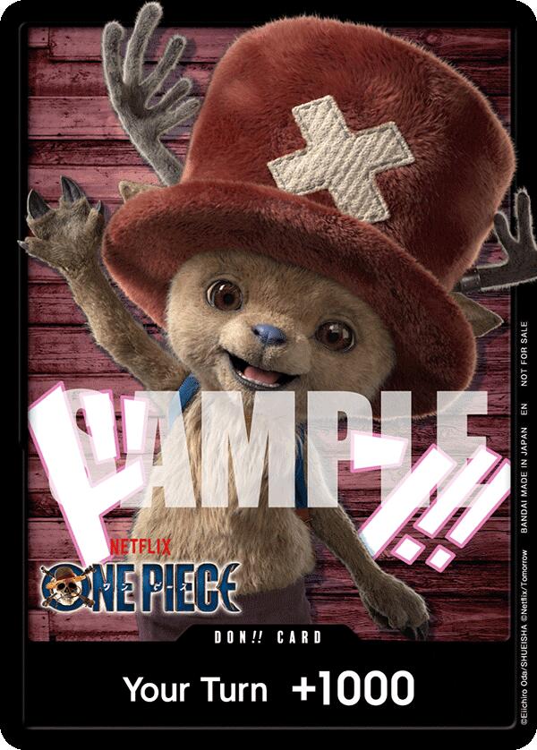 DON!! Card (Netflix Tony Tony.Chopper) [One Piece Promotion Cards]
