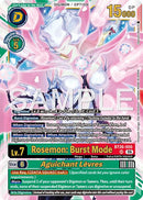 Rosemon: Burst Mode // Aguichant Levres [SP] [BT26-050] [Timeless Bonds]