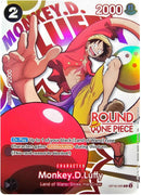 Monkey.D.Luffy (Round 1 Promo) [One Piece Promotion Cards]