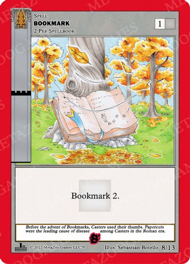 Bookmark (Dark) [Cryptid Nation: Wilderness First Edition Release Event Deck]