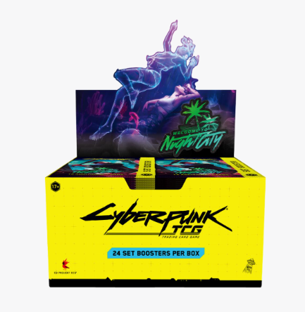 Retail Booster Box - Welcome to Night City - (PRE-ORDER SHIPS 11/6/26) - Cyberpunk TCG