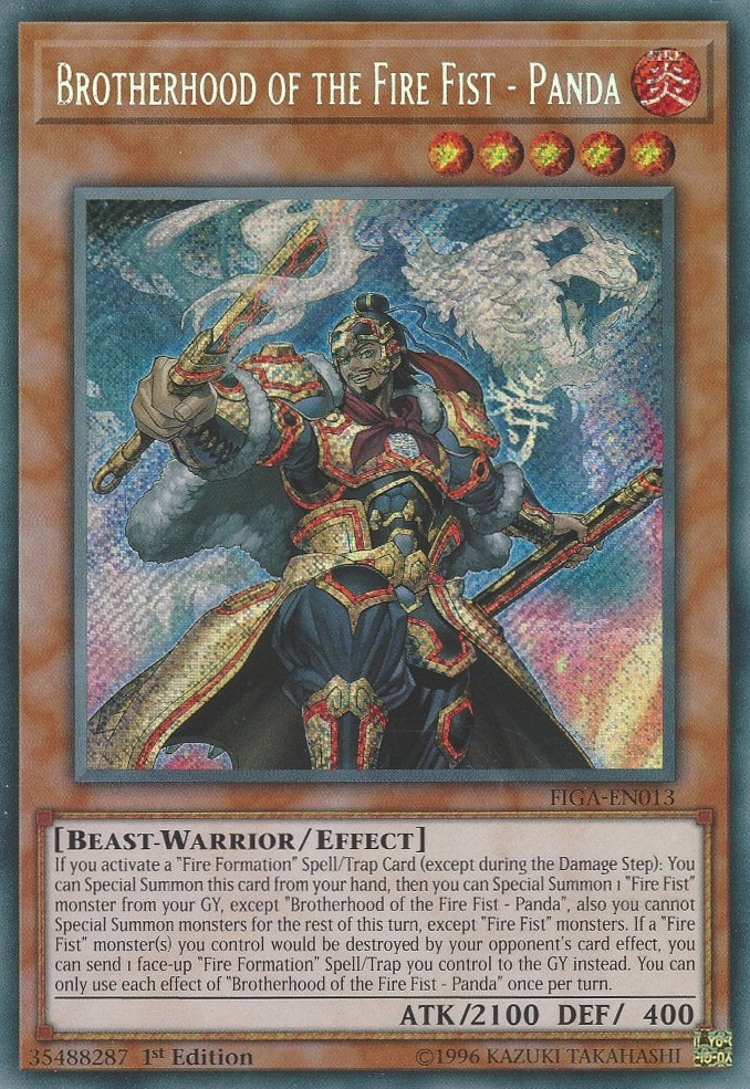 yugioh brotherhood of the fire fist cards Yu-Gi-Oh! Card FIGA-EN013 Brotherhood of the Fire Fist