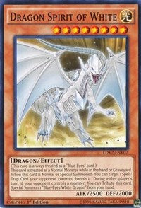 Dragon Spirit of White [LDK2-ENK02] Common