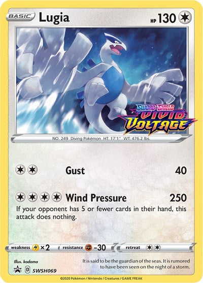 Lugia - SWSH069 (Prerelease Promo) [SWSH: Sword & Shield Promo Cards]