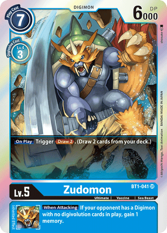 Zudomon [BT1-041] [Release Booster Ver.1.0]