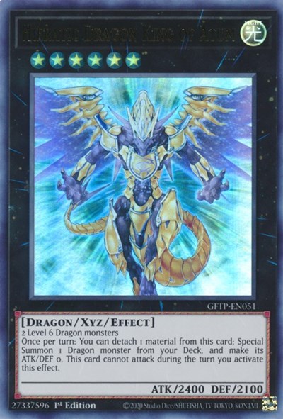 Hieratic Dragon King of Atum [GFTP-EN051] Ultra Rare