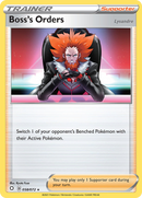 Boss's Orders (58/72) (Theme Deck Exclusive) [Sword & Shield: Shining Fates]