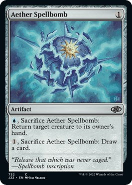 Aether Spellbomb [Jumpstart 2022]