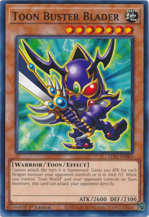 Toon Buster Blader [LDS1-EN065] Common