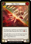 Rise Above (Yellow) [U-MON258-RF] Unlimited Rainbow Foil
