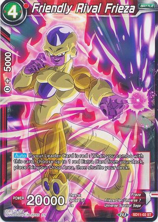 Friendly Rival Frieza (Starter Deck - Instinct Surpassed) (SD11-02) [U Friendly Rival Frieza (Starter Deck - Instinct Surpassed) (SD11-02) [U