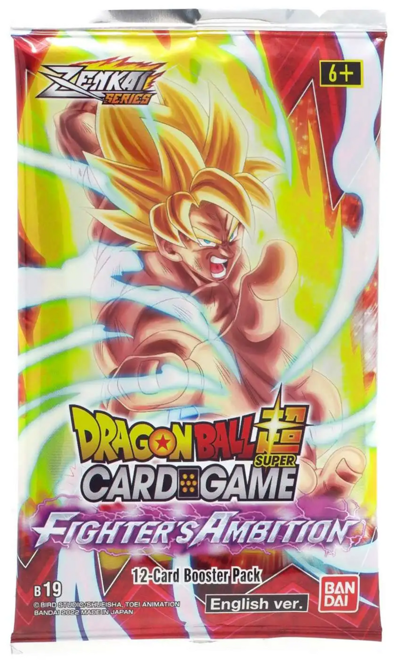 Fighter's Ambition [DBS-B19] - Booster Pack