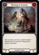 Blessing of Serenity (Red) [U-CRU041-RF] Unlimited Rainbow Foil