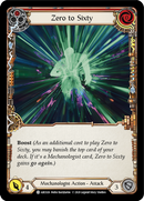 Zero to Sixty (Red) [U-ARC026] Unlimited Rainbow Foil