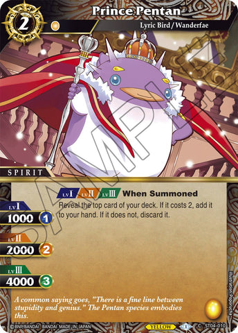 Prince Pentan (ST04-010) [Starter Deck 04: Forbidden Magic]