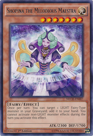 yugioh new melodious cards Shopina the Melodious Maestra [NECH-EN007] Rare