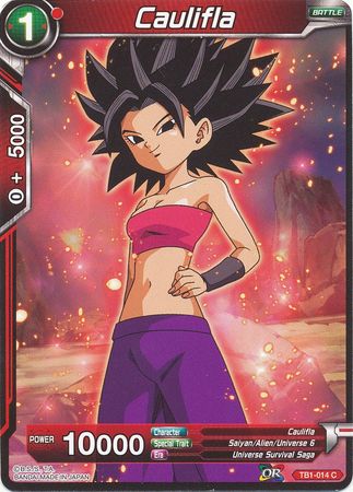 caulifla dragon ball super card game SDV9-PUR5 SDBH - UGM8-043 - Caulifla