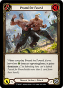 Pound for Pound (Yellow) [U-MON279-RF] Unlimited Rainbow Foil