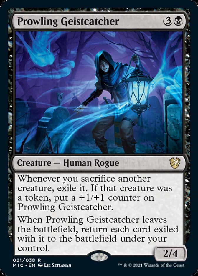 Prowling Geistcatcher [Innistrad: Midnight Hunt Commander]