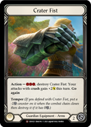 Crater Fist [U-CRU025-RF] Unlimited Rainbow Foil