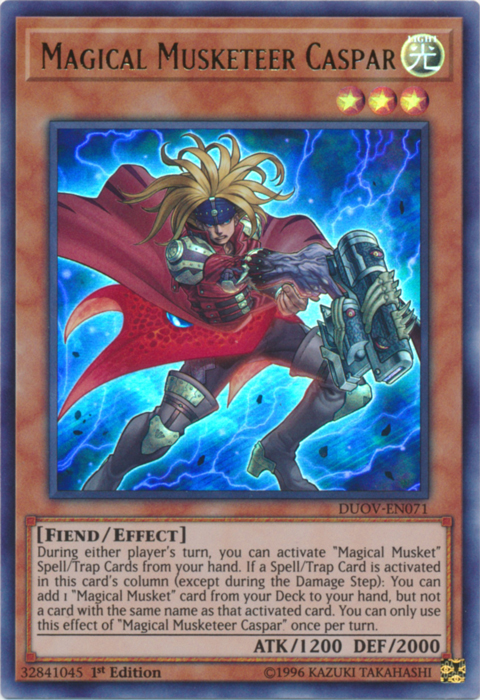 Magical Musketeer Caspar [DUOV-EN071] Ultra Rare