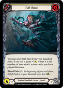 Rift Bind (Yellow) [U-MON175-RF] Unlimited Rainbow Foil
