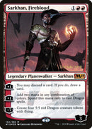 Sarkhan, Fireblood [Core Set 2019 Prerelease Promos]
