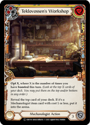 Teklovossen's Workshop (Yellow) [U-CRU116-RF] Unlimited Rainbow Foil