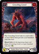 Graveling Growl (Red) [MON144-RF] 1st Edition Rainbow Foil