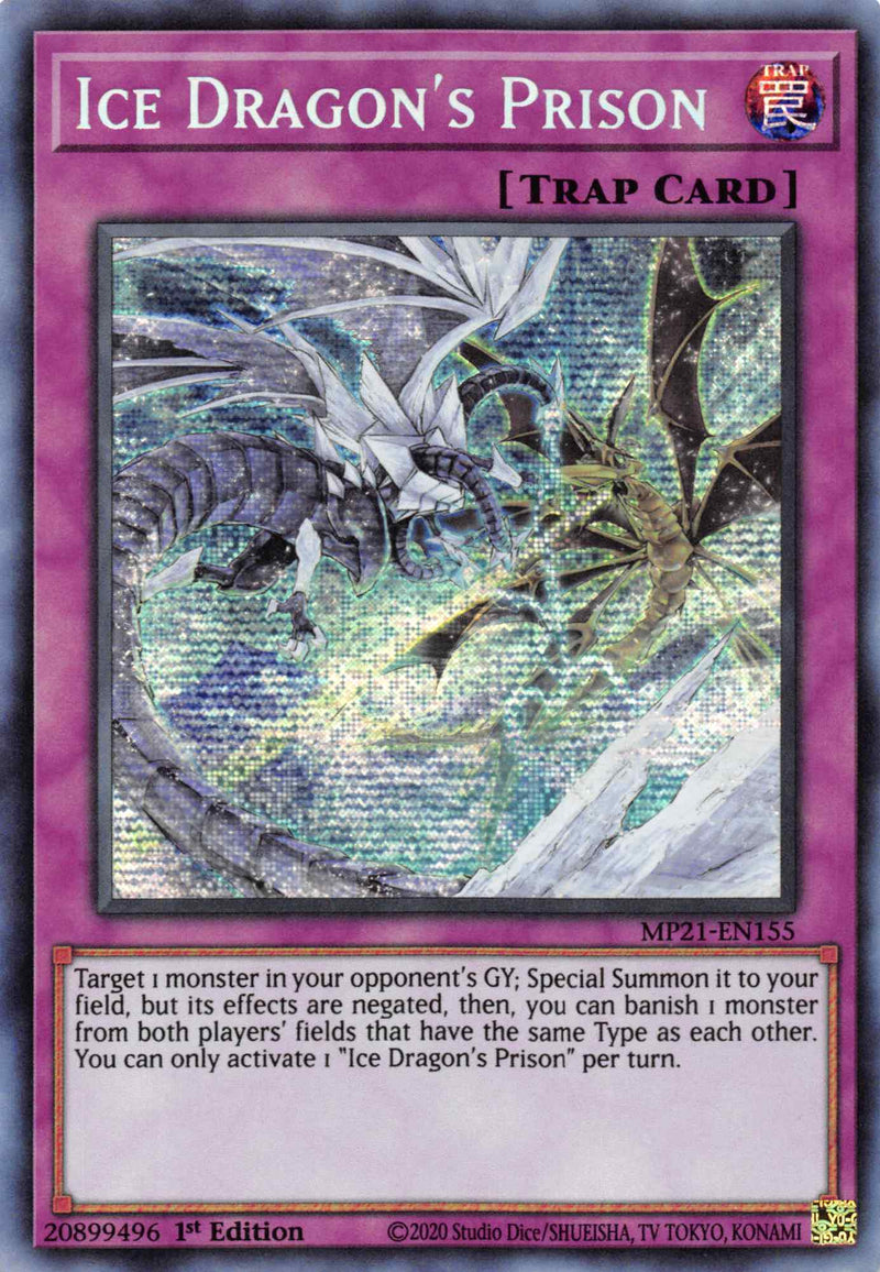 Ice Dragon's Prison [MP21-EN155] Prismatic Secret Rare