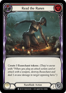 Read the Runes (Red) [U-ARC109] Unlimited Rainbow Foil
