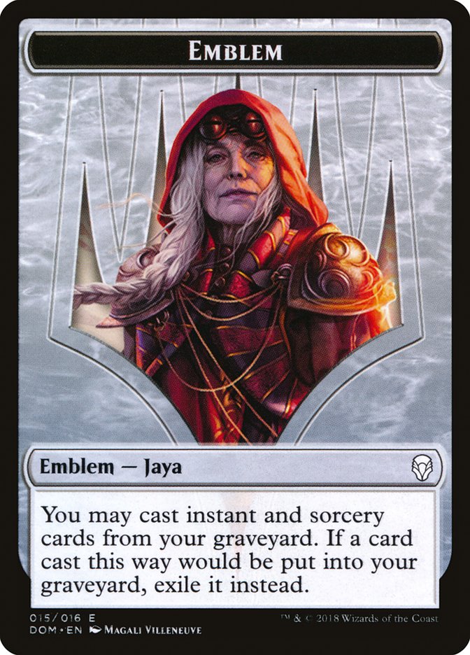 emblem card mtg Amazon.com: MTG Magic: The Gathering - Emblem main image 0