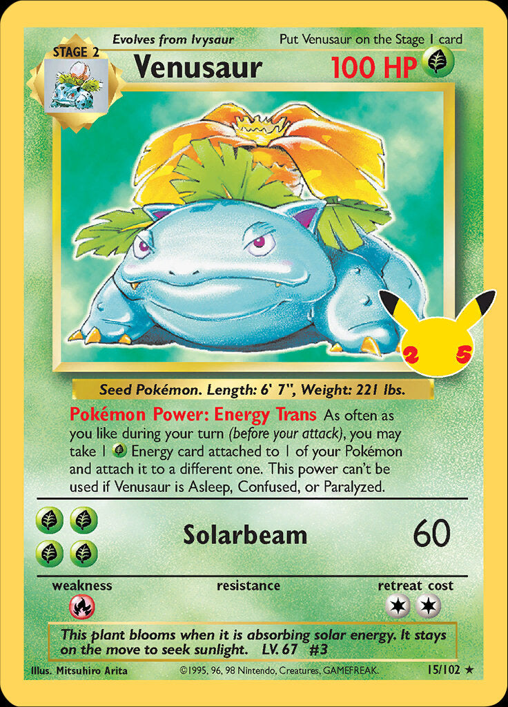 Venusaur (15/102) [Celebrations: 25th Anniversary