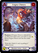 Enigma Chimera (Blue) [MON100-RF] 1st Edition Rainbow Foil