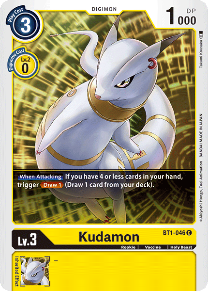 Kudamon [BT1-046] [Release Booster Ver.1.0]