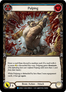 Pulping (Blue) [MON225-RF] 1st Edition Rainbow Foil