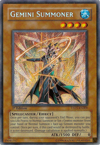 yugioh gemini cards Gemini Spark SOVR-EN055 Yu-Gi-Oh! Card main image 1