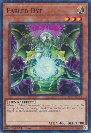 Fabled Dyf (Duel Terminal) [HAC1-EN133] Parallel Rare