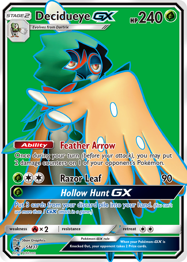 Decidueye GX (SM37) [Sun & Moon: Black Star Promos]