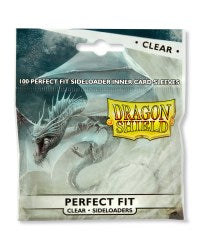 Dragon shield sleeves: perfect fit (side-loader) - standard [100 ct]