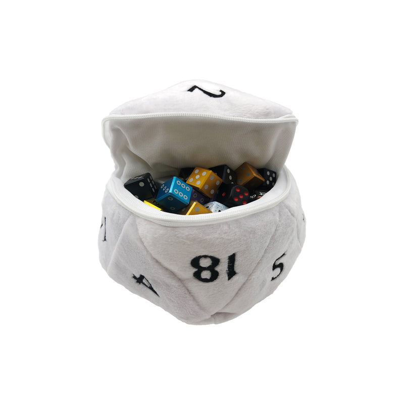 D20 Die Plush Bag (dungeons & dragons)